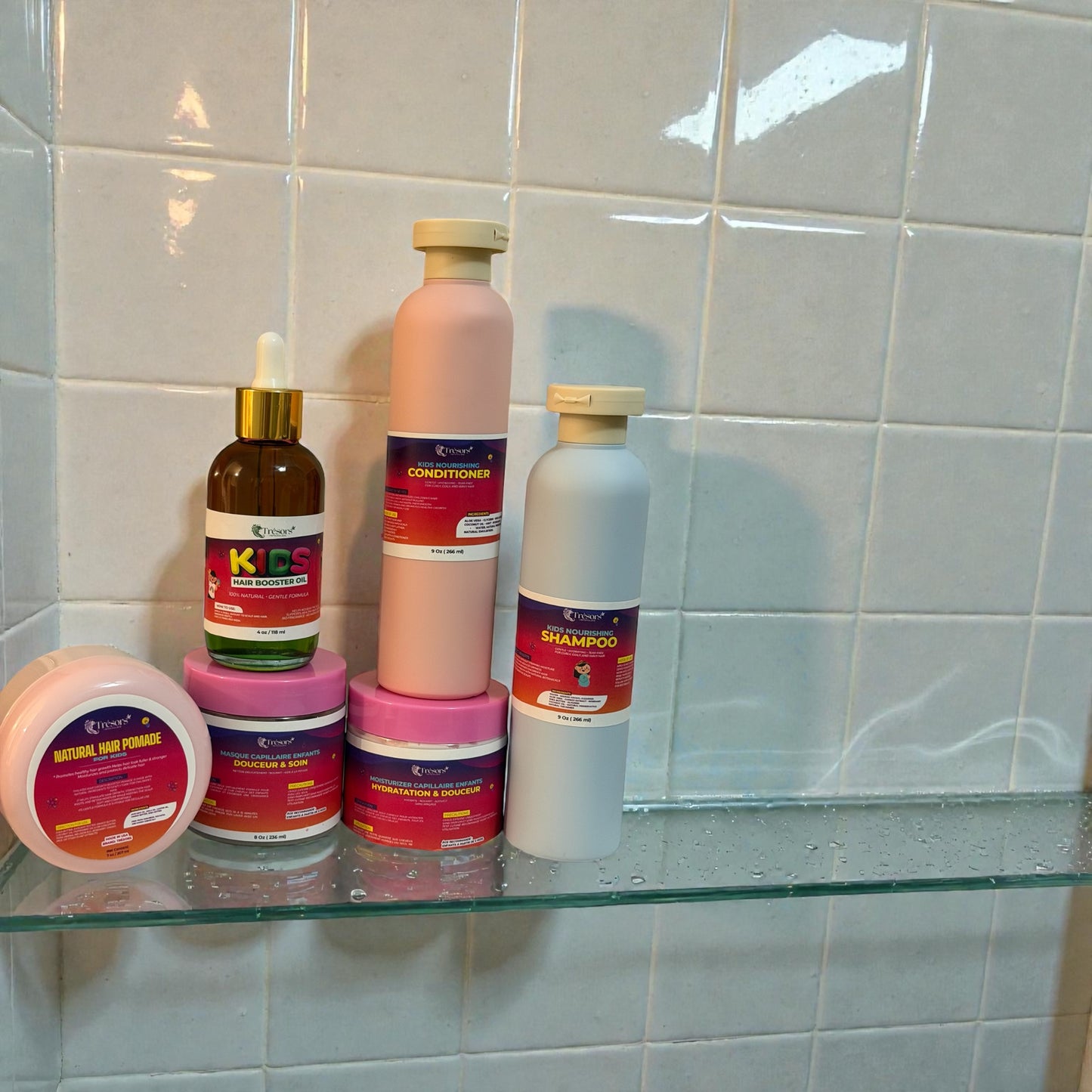 Kit Booster Organique Enfants – Croissance & Santé des Cheveux