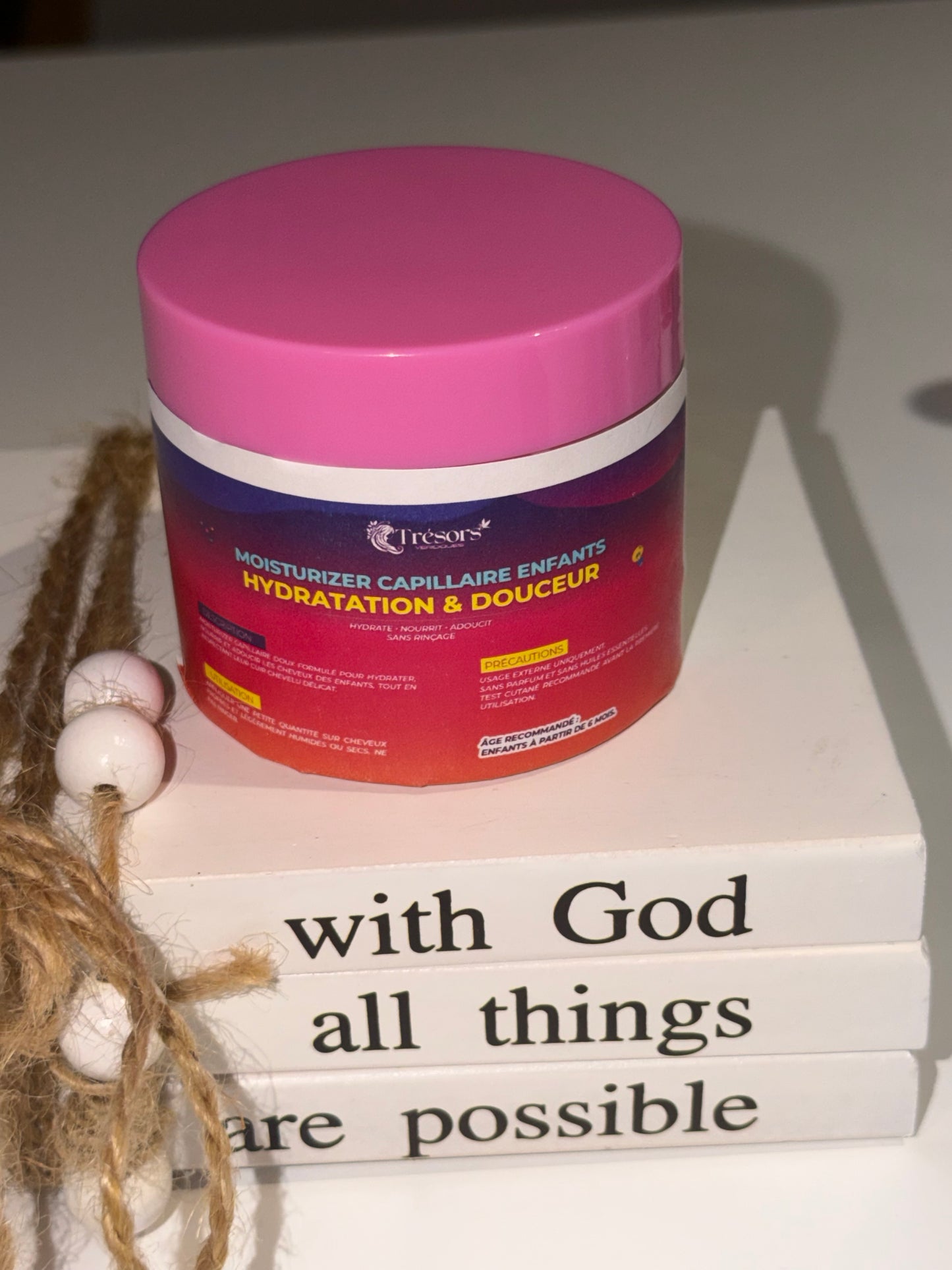 Crème Hydratante Naturelle pour Cheveux (Kids)