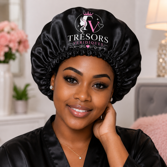Luxury Double Satin Bonnet – Adult