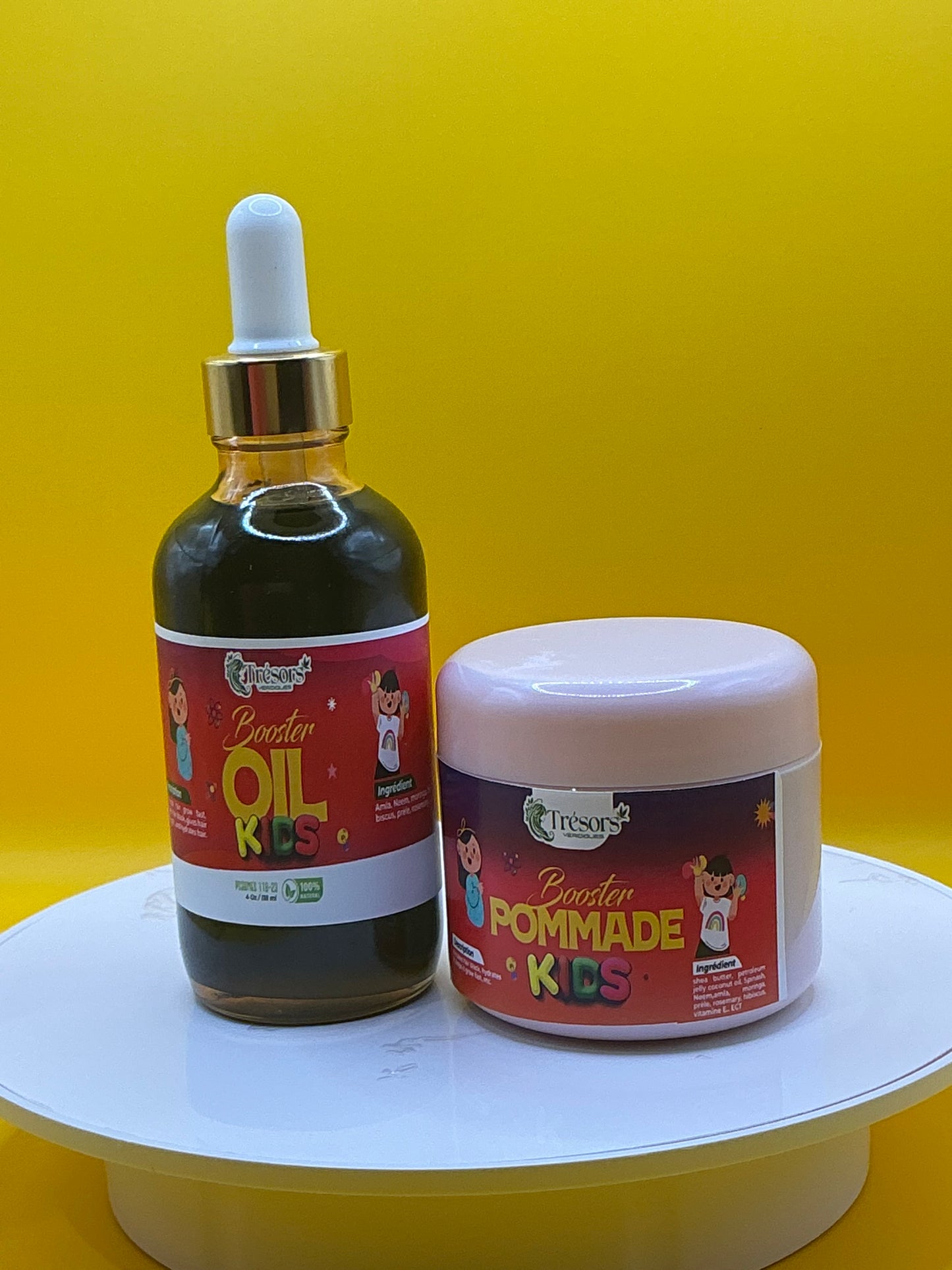 Mini set booster,pomade + Oil